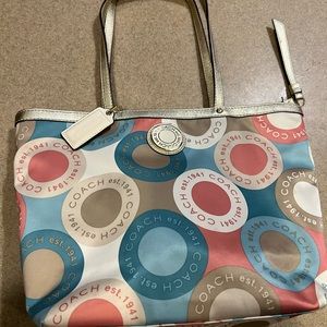 Authentic Coach Sis Tote